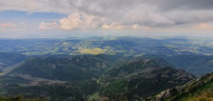 PANORAMA NA ZAKOPANE Z GIEWONTU